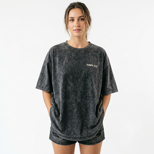 Camiseta Extra Grande para Mujer, Nueva Llegada, Transpirable, 100% Algodón, Informal, de Color - Product Image 1