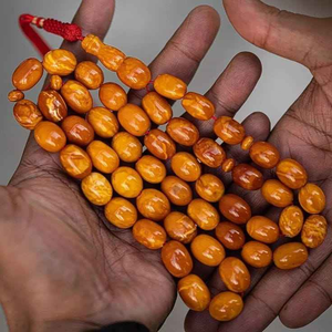 Rosario de oración islámico de resina con borla, diseño nuevo y lujoso, para regalos de Ramadán, de la India. - Product Image 1