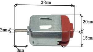 Motor de CC Micro de 130 mm para Bricolaje, 3V-6V, 14000 RPM, de un Solo Eje y Tracción a las Cuatro Ruedas, para Proyectos de Componentes Electrónicos Pequeños - Product Image 2