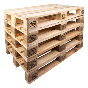 Standard Size Euro EPAL Pallets for Efficient Warehouse Management and Container Loading Operations - Product Image 5