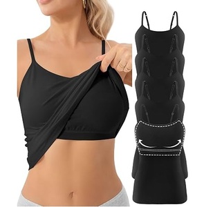 เสื้อโยคะวิ่งออกกำลังกายสำหรับผู้หญิงรุ่นใหม่ รองรับการออกกำลังกายได้ดี มีบราในตัว เหมาะสำหรับคุณแม่ตั้งครรภ์ ระบายอากาศได้ดี - Product Image 1