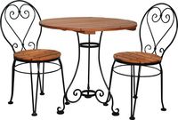 Meubles d'extérieur modernes écologiques en métal/bois avec revêtement résistant aux intempéries, couleurs et dimensions personnalisables pour terrasse et jardin