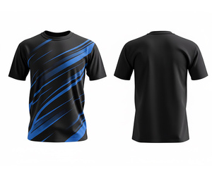 T-shirts personnalisés par sublimation pour la salle de sport et la course à pied |   Tailles pour hommes, femmes et jeunes |   Vêtements de sport légers et à séchage rapide - Product Image 5