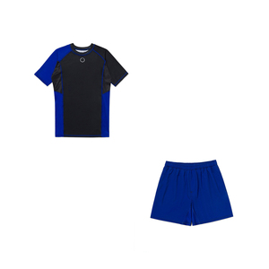ชุดกางเกงขาสั้นและเสื้อรัดกล้ามเนื้อสำหรับ MMA สีดำแดง แบบแห้งเร็ว สำหรับฝึกซ้อม BJJ - Product Image 5