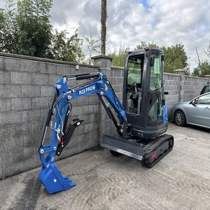 Mini-excavatrice sur chenilles robuste de 2,5 tonnes avec godet standard pour la rénovation des infrastructures agricoles - Product Image 6