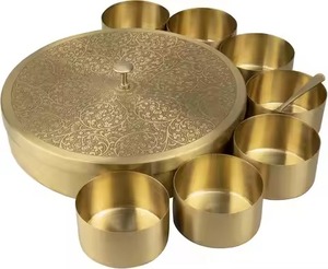 Luxury Aluminum Spice Storage <b>Box</b> Decorative Lid Multi-Function Leak-Proof Eco-Friendly Kitchen Masala Organizer for <b>Herbs</b> - Product Image 4