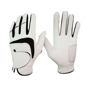 Gants de golf en peau de mouton antidérapants de haute qualité pour hommes et femmes, main gauche, toutes tailles, avec logo personnalisé, pour usage sportif, à prix abordable - Product Image 1