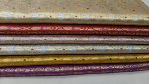 Tela de seda satinada MULTI MEENA - Product Image 1
