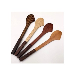 Wooden Spoon Functional Food Management Tool Designed for Balanced Control During Cooking and Serving Applications - Product Image 4