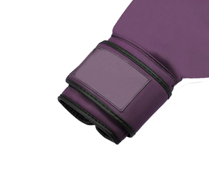 Guantes de Boxeo y Muay Thai Personalizados al por Mayor con Logotipo, Guantes de Boxeo de Cuero con Cierre de Velcro para Hombre y Mujer, Color Granate - Product Image 3