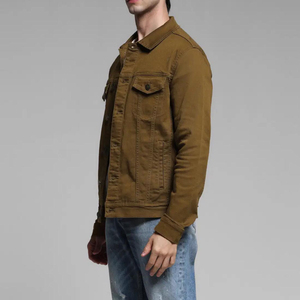 OEM Fashion Denim <b>Jacket</b> High Street Style <b>Long</b> Sleeves Wholesale Breathable Comfortable Unisex Best Premium Top Quality - Product Image 4