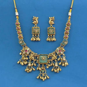 Joyería de Moda al por Mayor, Joyería de Imitación, Joyería Artificial al por Mayor, Collar de Diamantes Americanos, Collar de Estilo Antiguo - Product Image 1