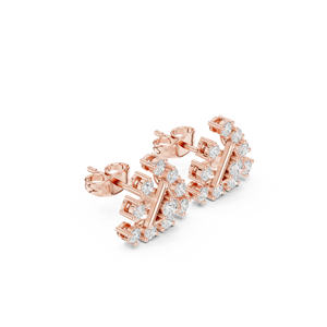 Mountain Majesty 14K Gold Trendy Rainbow Gemstone Pendientes Multicolor CZ Drop Dangle Style para niñas y mujeres - Product Image 2