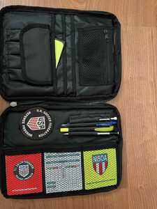 Wholesale Professional Referee Utility Bag 2026 <b>Model</b> Portable Water Resistant Japan Style Corduroy Zipper Closure Organizer - Product Image 2