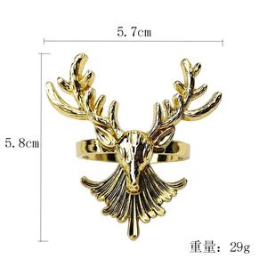 Anillos Decorativos Premium para Servilletas de Mesa, Diseño Moderno y Elegante, Perfectos para Banquetes de Boda, Hoteles y Uso Doméstico - Product Image 3