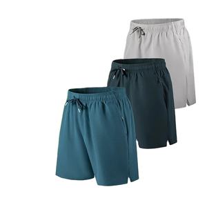 กางเกงโอเวอร์ไซส์ลำลองผู้ชายสำหรับฤดูร้อน2024กางเกงแฟชั่นแห้งเร็วกางเกงกีฬาวิ่งใหม่ & ผ้าฝ้าย100% สีดำ - Product Image 1