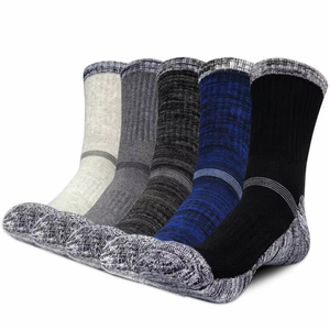 Premium Autumn Casual <b>Socks</b> Breathable Thick Smooth Texture Material Comfortable Fit <b>Men's</b> Everyday Lifestyle Apparel Accessory - Product Image 4