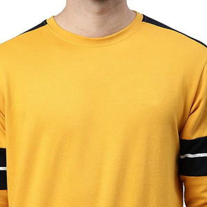 Sudadera Cómoda para Hombre, Estilo Informal, con Logotipo Personalizado, Cuello Redondo, Oversize, con Bolsillo Lateral, Mezcla de Algodón Básico - Product Image 2