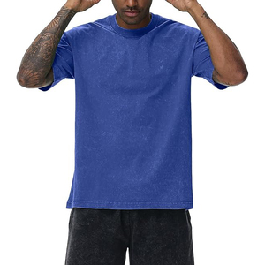 Camiseta de Manga Corta para Hombre, Corte Ajustado, Algodón Grueso, Estilo Urbano, Impresión Serigráfica, Diseño en Blanco, Ecológica y Transpirable - Product Image 2
