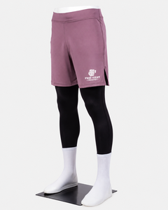 Shorts de bain islamiques Awrah pour hommes, double couche, couleur unie, écologiques, personnalisables, pour la natation et le sport, conformes aux normes Halal - Product Image 5