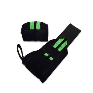 Hook and Loop Weightlifting Wrist Straps for <b>Strength</b> <b>Training</b> Deadlift and Pull Support Reinforced Cotton OEM Wholesale Straps - Product Image 1