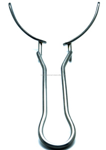 Abridor Bucal Labial de Acero Inoxidable para Laboratorio Dental, Retractor de Labios y Mejillas, Instrumento Quirúrgico de Ortodoncia, Ergonómico, Plateado, Manual, Clase I - Product Image 2