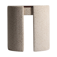 Table de toilette France Desk Roxenne beige motif léopard pour chambre à coucher, avec miroir et tabouret rembourré, vente en gros