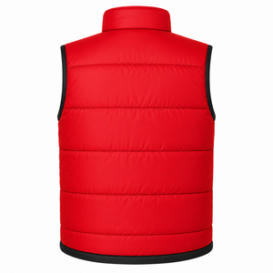 High Quality <b>Men</b> Winter <b>Vest</b> High Density Padded Quilted Sleeveless Outerwear Bodywarmer <b>Vest</b> Custom Two Tone <b>Men</b> Puffer <b>Vest</b> - Product Image 2