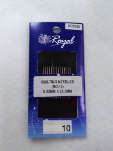 Aiguilles à Quilter ND0055 |   Aiguilles à Quilter Royales N°10 0,53 mm x 25,5 mm en Acier – Lot d'Aiguilles à Coudre à la Main - Product Image 4