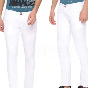 Nouveau style, hiver, automne, respirant, usage extérieur, jeans en denim 100% coton de qualité supérieure, couleur unie, prix bas pour hommes - Product Image 2