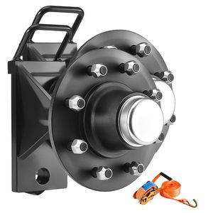 Kit Ruote Rinforzate a 8 Fori per Container da 20 e 40 Piedi, Cinghie di Fissaggio per Assali, per Spostamento di Trasmissioni e Assali di Camion - Product Image 1