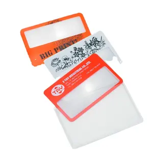 Дизайн клиента Рамка Пластиковые визитные карточки Лупа ультра тонкий