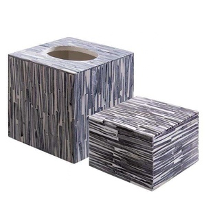 Premium Quality Classic Bone Inlay Handmade Tissue Box Cover for Hotel Bathroom Home Decoration Available at Competitive Price - Product Image 6