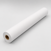 Papier PP auto-adhésif mat en gros (120-160 g/m², épaisseur 0,2 mm) pour impression éco-solvant sur cadre et publicité extérieure