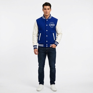 Blouson Bomber en Laine et Cuir OEM, Fabriqué sur Mesure pour les Universités, les Clubs Sportifs, le Streetwear et les Marques Privées - Product Image 6