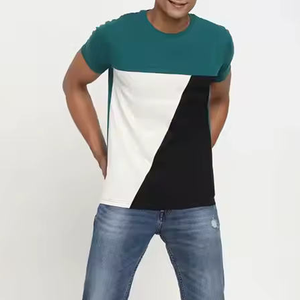 New Arrival <b>Men's</b> Casual T-<b>Shirt</b> 100% Cotton Custom Printed <b>Fleece</b> Fabric Quick Dry Breathable Fully Customized Solid Pattern - Product Image 2