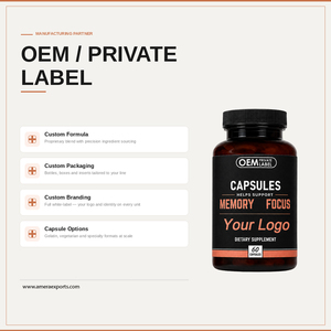 Cápsulas para el Apoyo de la Memoria y la Concentración con Empaque de Marca Privada OEM - Product Image 3