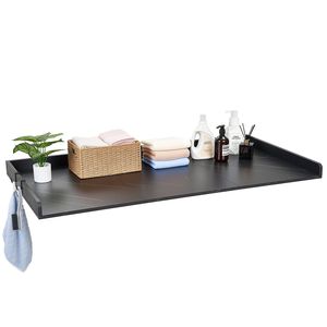 Topper per Lavatrice e Asciugatrice in Marmo 54 x 27,5 Pollici con 2 Ganci, Resistente all'Acqua, per Ripiano Superiore e Stoccaggio a Parete - Product Image 1