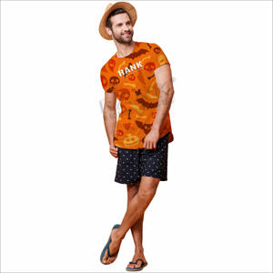 T-shirts pour hommes 100% coton, respirants, imprimés, coupe ample, style streetwear, en promotion. - Product Image 2
