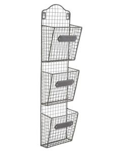 Single Shelve Wall Mounted Metal Magazine File Rack Organizer Entryway <b>Mail</b> Office Bathroom Home Use-Multifunction Design - Product Image 6