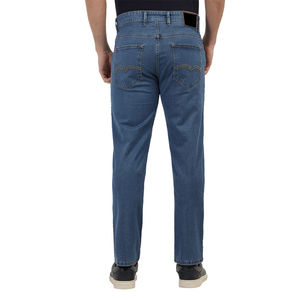 Pantalones Vaqueros Casuales de Primera Calidad, Corte Recto Cómodo, Cintura Media, Estilo Urbano, con Diseño Personalizado, OEM ODM - Product Image 5