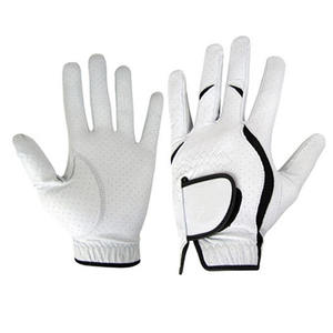 Guantes de Golf de Diseño Personalizado de Buena Calidad a Bajo Precio, Guantes de Golf de Piel de Cabretta para Mano Izquierda y Derecha, Más Vendidos, con Logotipo Personalizado - Product Image 4