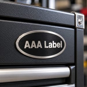 Placa de Identificación Metálica Personalizada, Placa de Aluminio Grabada para Equipos de Acero Inoxidable, para Fabricantes OEM de Maquinaria - Product Image 5