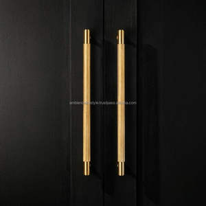 Tirador de metal sólido de longitud ajustable, adecuado para diseño de muebles, puertas de armarios y cajones personalizados. - Product Image 2