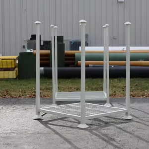 עבודה כבדה להתאמה אישית 5 שכבה ברזל מתכת מדף אחסון מערכת מדף מערכת נייד מתקפל פלדה מחסנית - Product Image 1