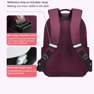 Wholesale 2026 Cheaper Casual Students <b>College</b> Nylon School Daypack Book Bags Waterproof <b>Backpack</b> for Girl And Men - Product Image 6