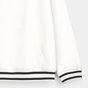480GSM บ็อกซี่เครพ "เกรดย้อนยุค" พร้อมคอเสื้อที่มือและโคบอลต์จางลง - Product Image 5