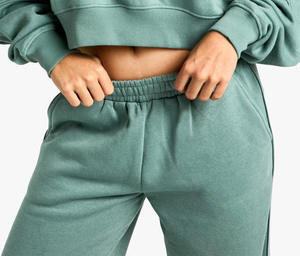 2025 Latest Design Custom High Quality Flared <b>Trousers</b> Regular Fit Pants <b>Summer</b> Flat Front 100% Cotton OEM Women <b>Trousers</b> - Product Image 6