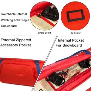 Sac de transport pliable pour snowboard et ski pour homme, imperméable, léger, durable et professionnel - Product Image 4