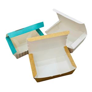 Boîtes alimentaires en papier kraft personnalisées, boîtes auto-érectables imprimées sur mesure, emballage alimentaire cylindrique de qualité alimentaire, service de personnalisation - Product Image 1